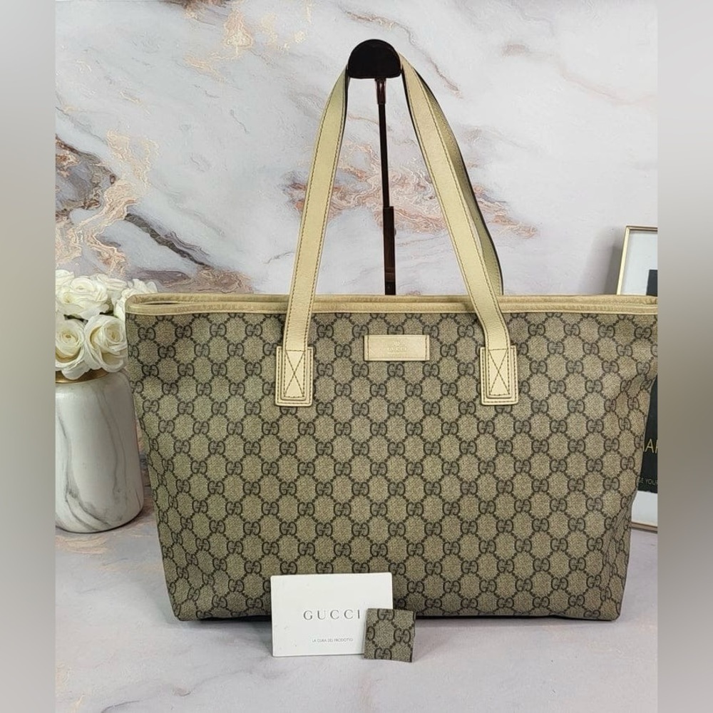 Gucci PVC CANVAS JOY TOTE BAG
